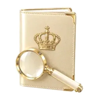 Passport magnifying glass — Wild Fortune