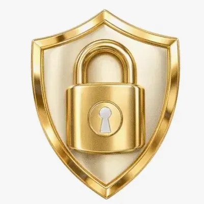 Shield with padlock — Wild Fortune