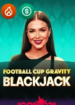 Football Cup Gravity Blackjack live game cover
